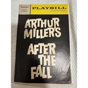 Arthur Miller's "AFTER THE FALL" Charles Aidman / Judi West 1964 Playbill